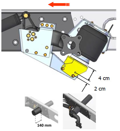 AL-KO 07 (Broad gauge chassis, 40 mm – 60 mm extra height)