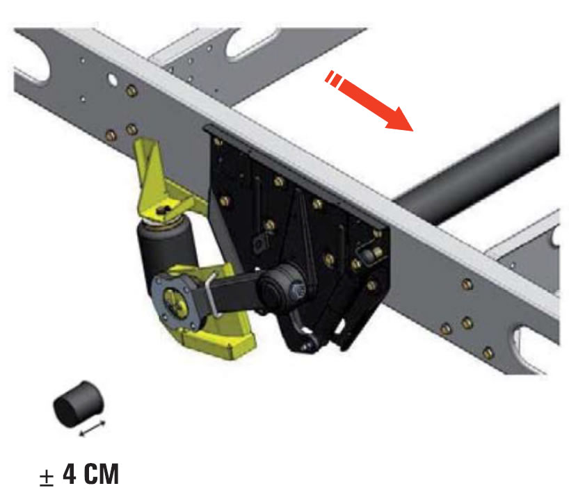 AL-KO 94 (1994 – 2002, LOW ENTRANCE, axle under the